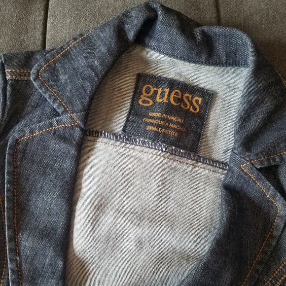 Guess Short Sleeve Jean Jacket from Italy - Picture 6 of 17